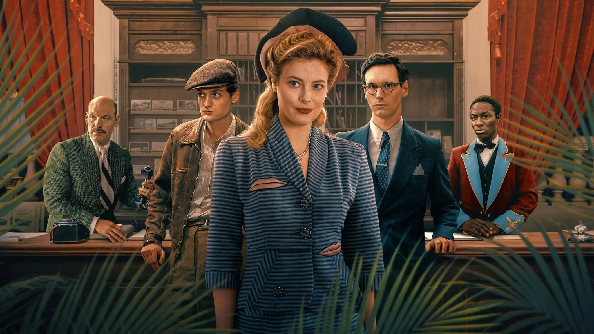 Transatlantic backdrop