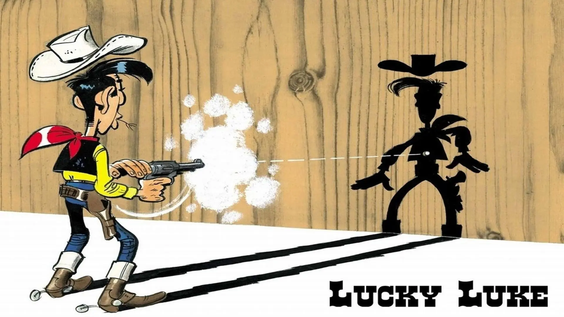 Lucky Luke 12 - Calamity Jane backdrop