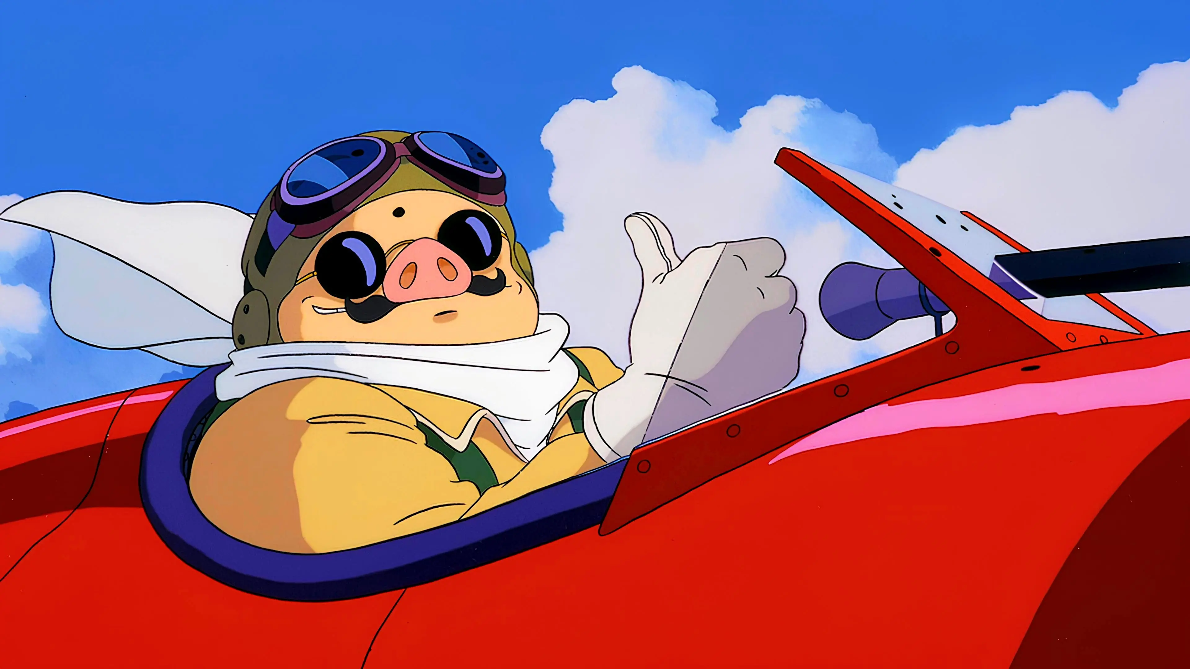 Porco Rosso backdrop