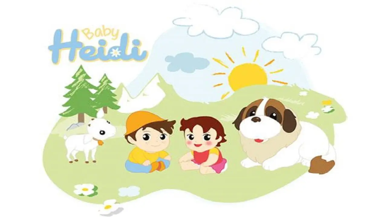 Baby Heidi backdrop