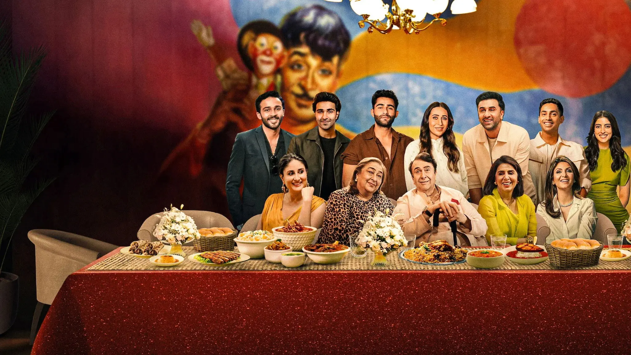 Dining with the Kapoors backdrop