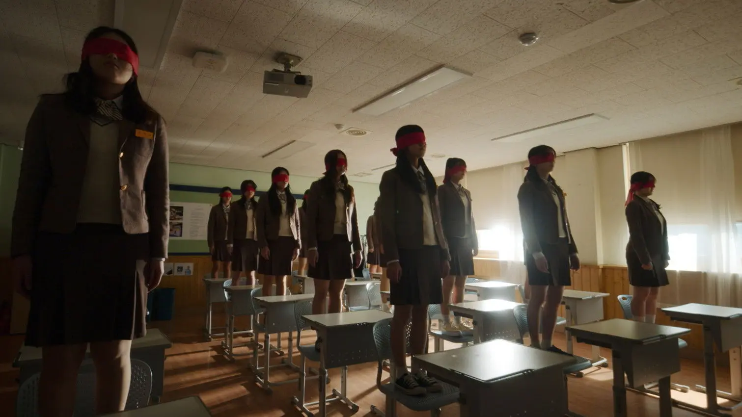 Teaching Practice: Idiot Girls and School Ghost 2 backdrop