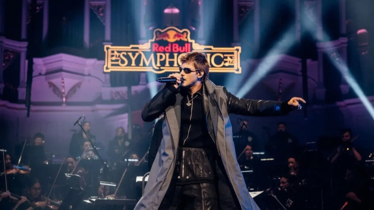 Ruel - Live at Red Bull Symphonic Orchestra Show backdrop