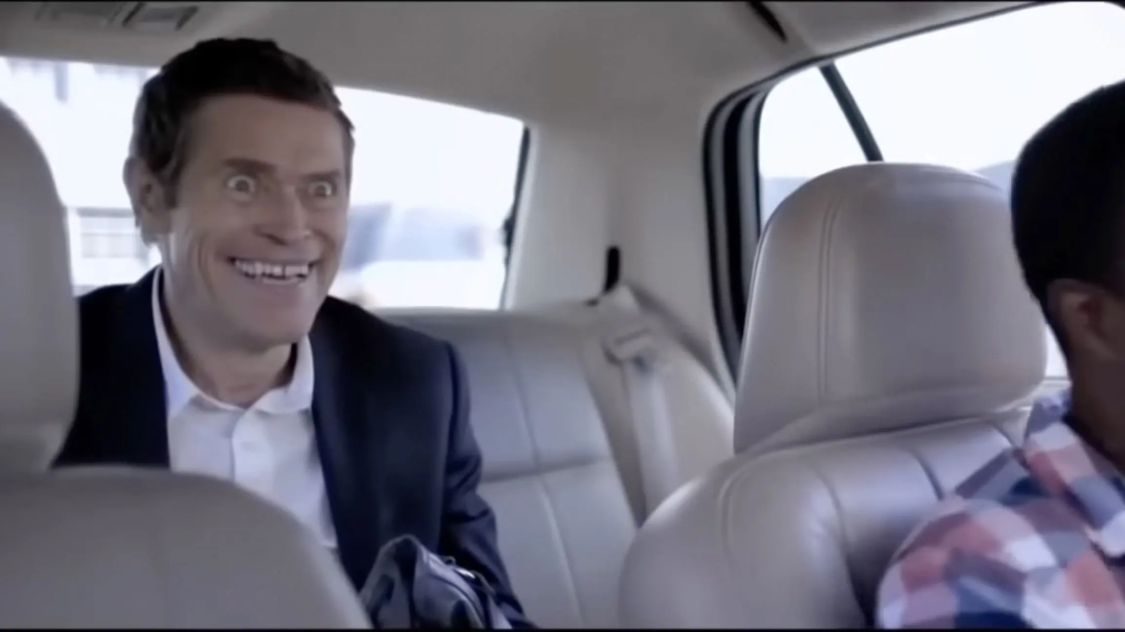 The Smile Man backdrop