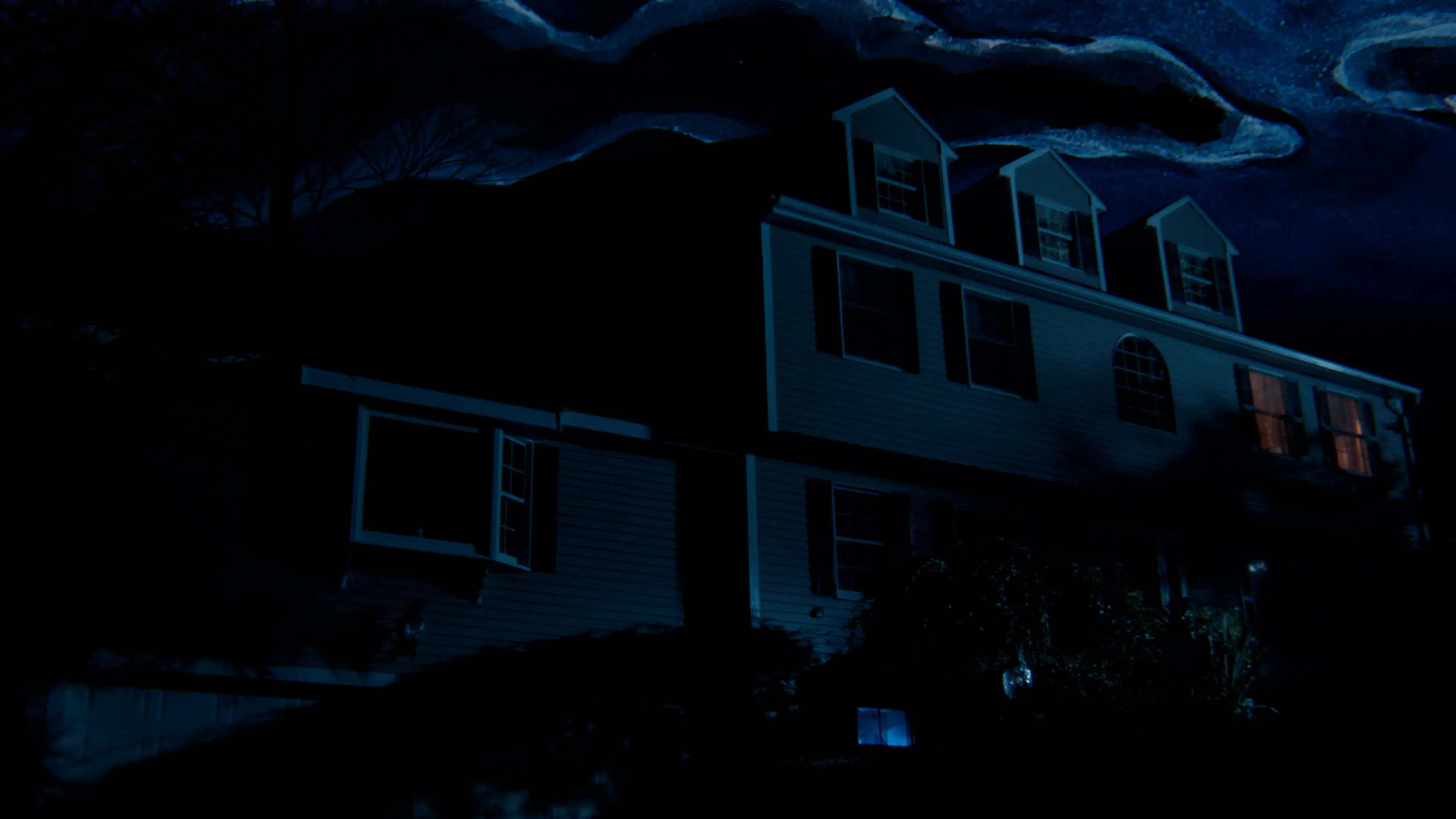 Haunted Basement backdrop