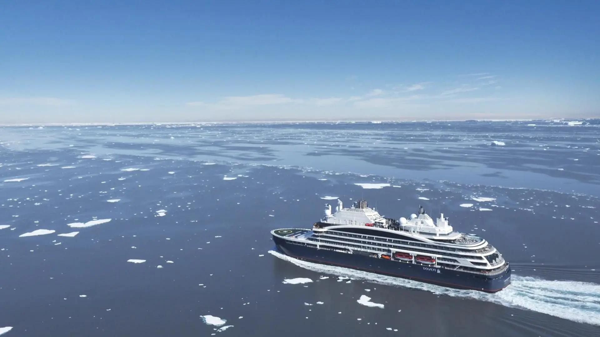 Commandant Charcot - High-Tech Cruise Through the Ice backdrop