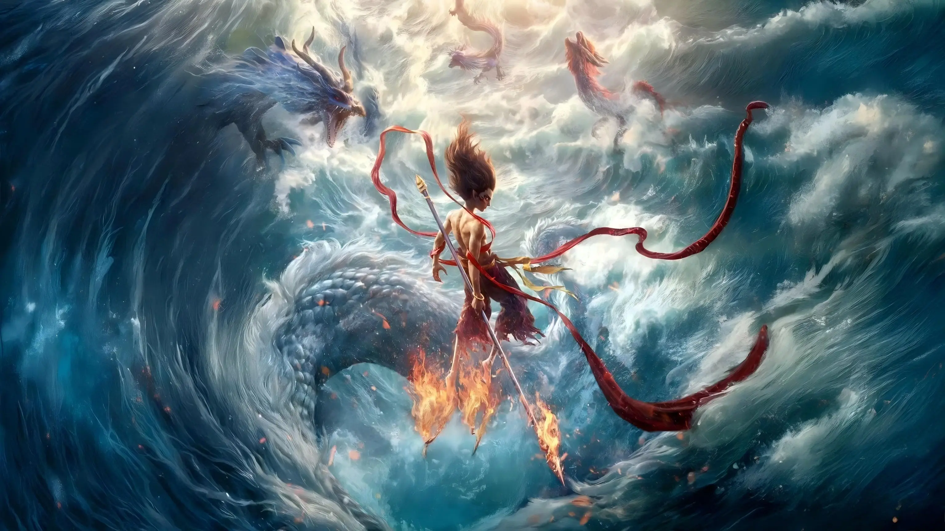 Ne Zha 2 backdrop