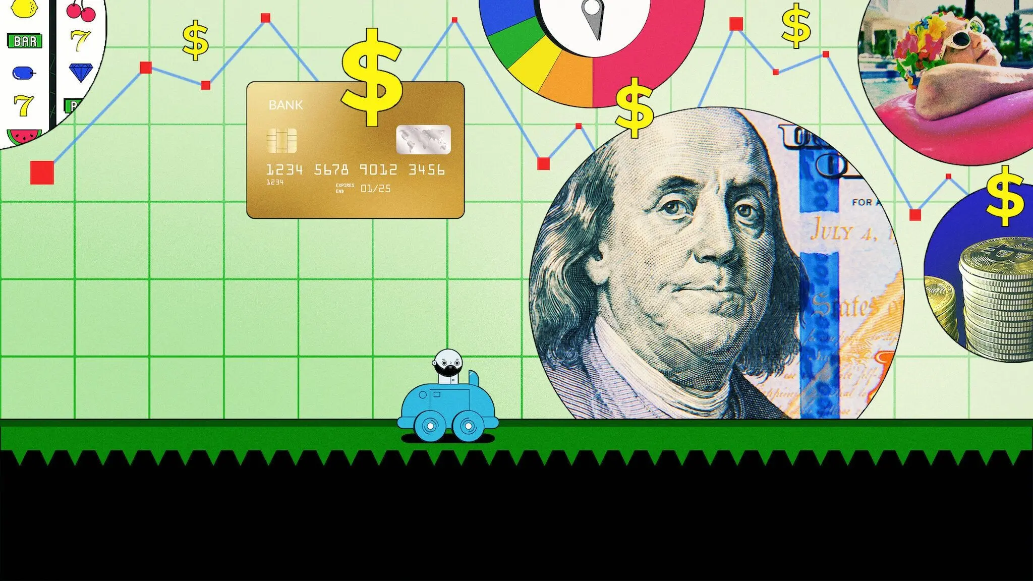 Money, Explained backdrop