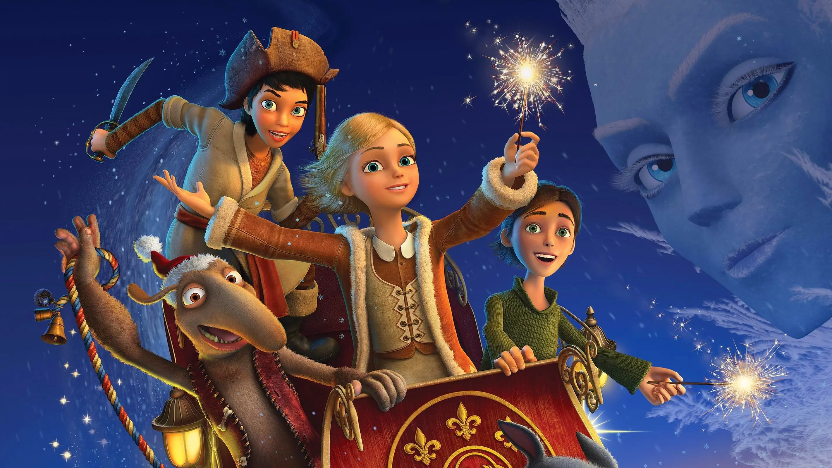 The Snow Queen backdrop