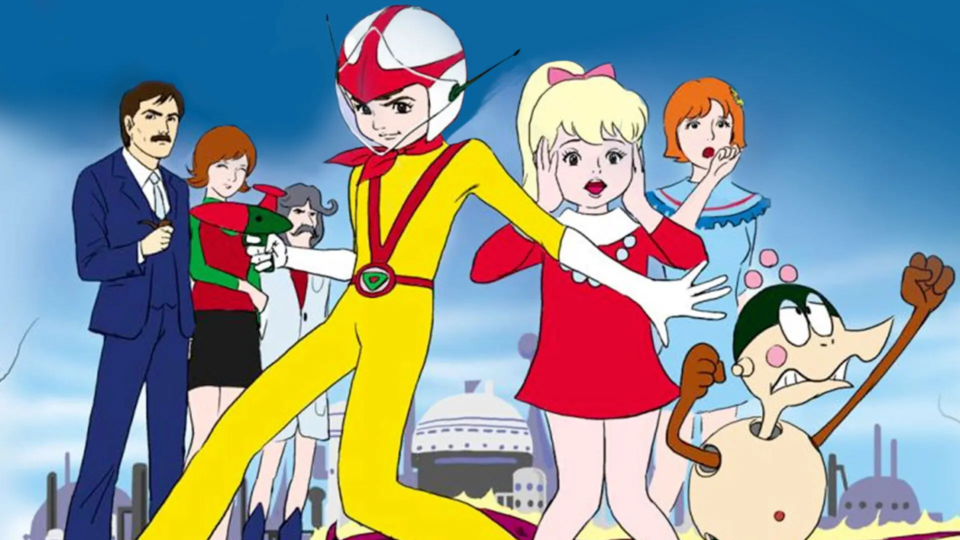 Chargeman Ken! backdrop