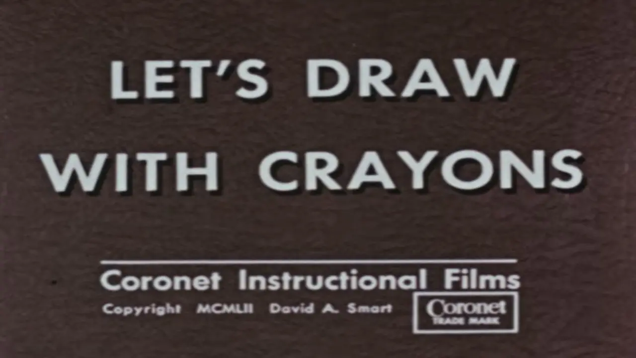Let's Draw With Crayons backdrop