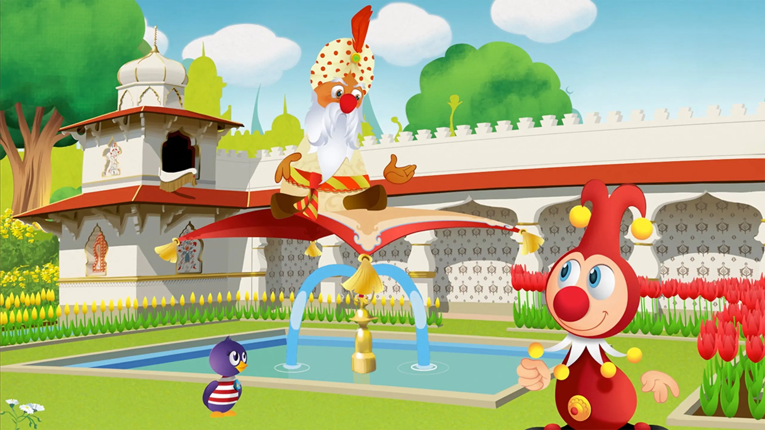 Jokie op avontuur in de Efteling backdrop