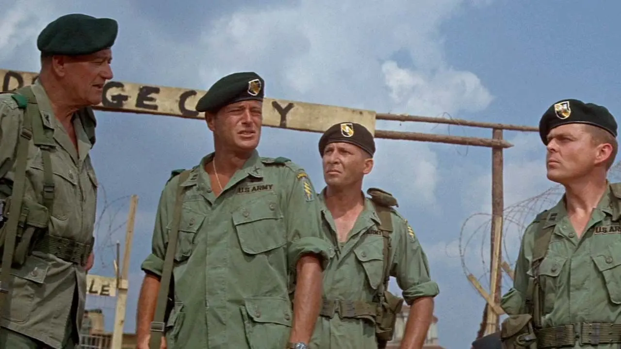 The Green Berets backdrop