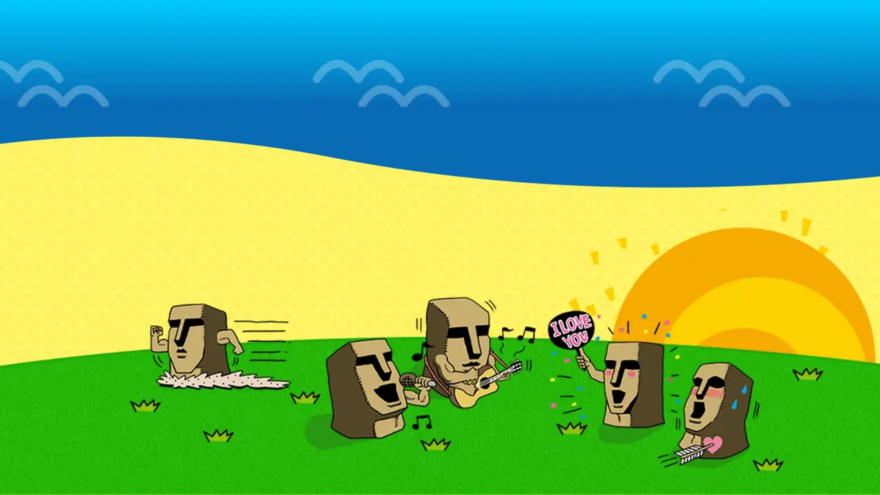 Odoru Mowai-kun backdrop