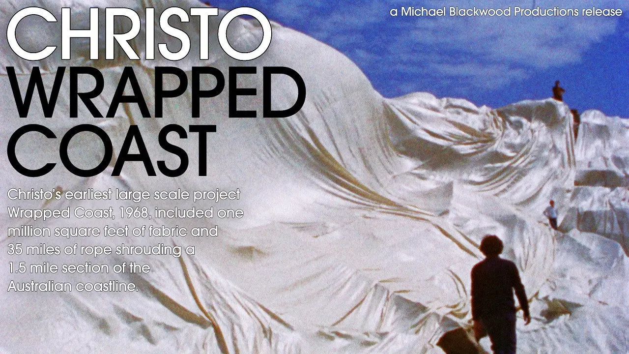 Christo: Wrapped Coast backdrop
