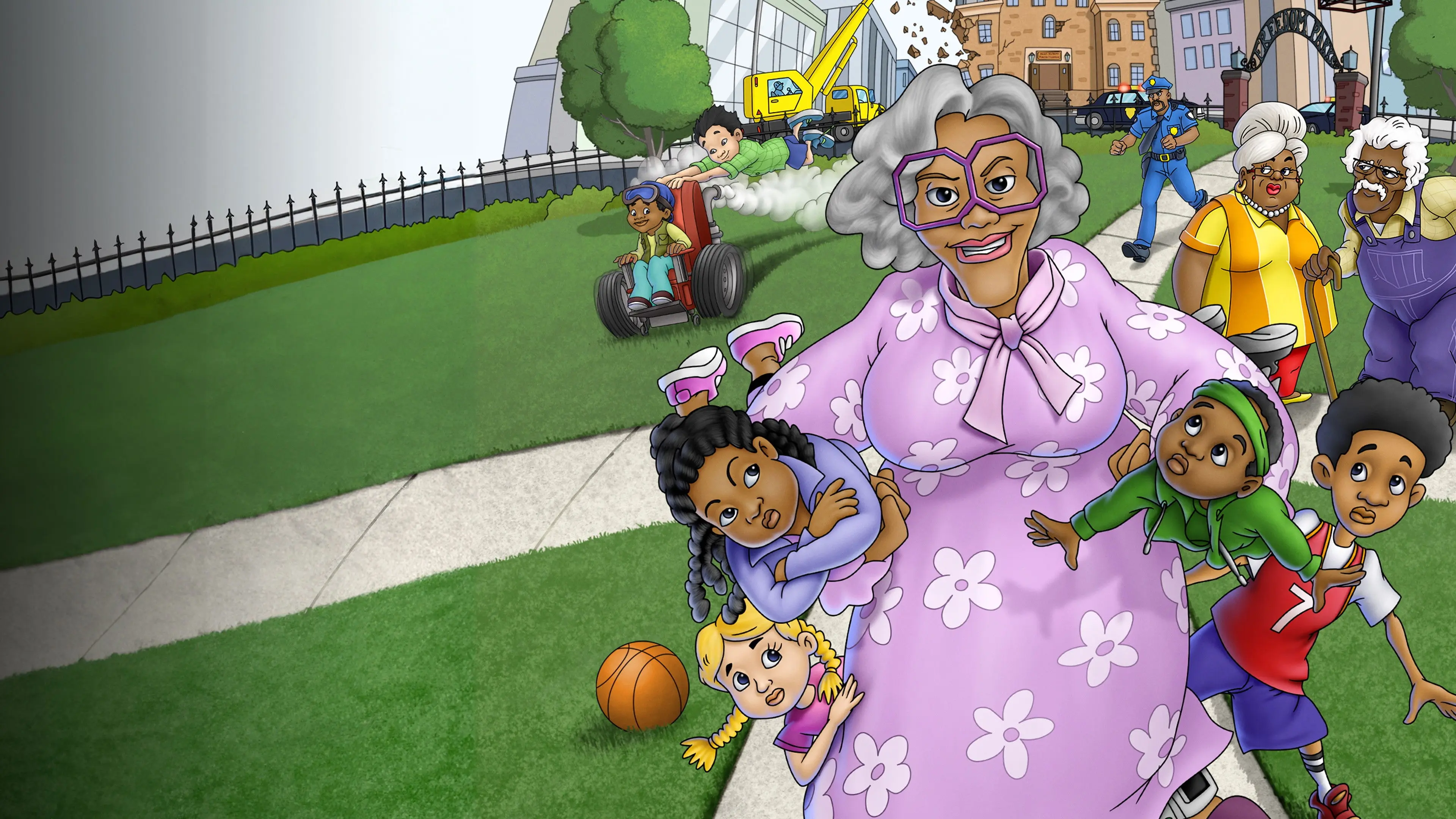 Tyler Perry's Madea's Tough Love backdrop