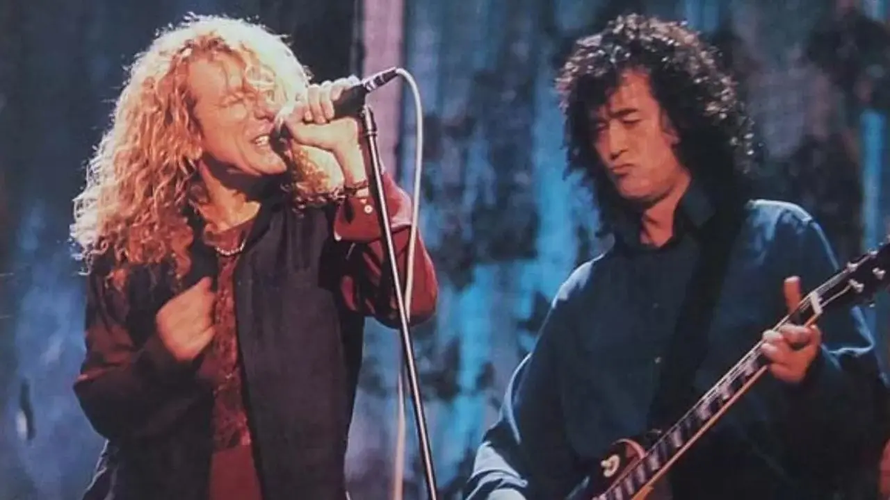 Jimmy Page & Robert Plant: No Quarter - Unledded backdrop