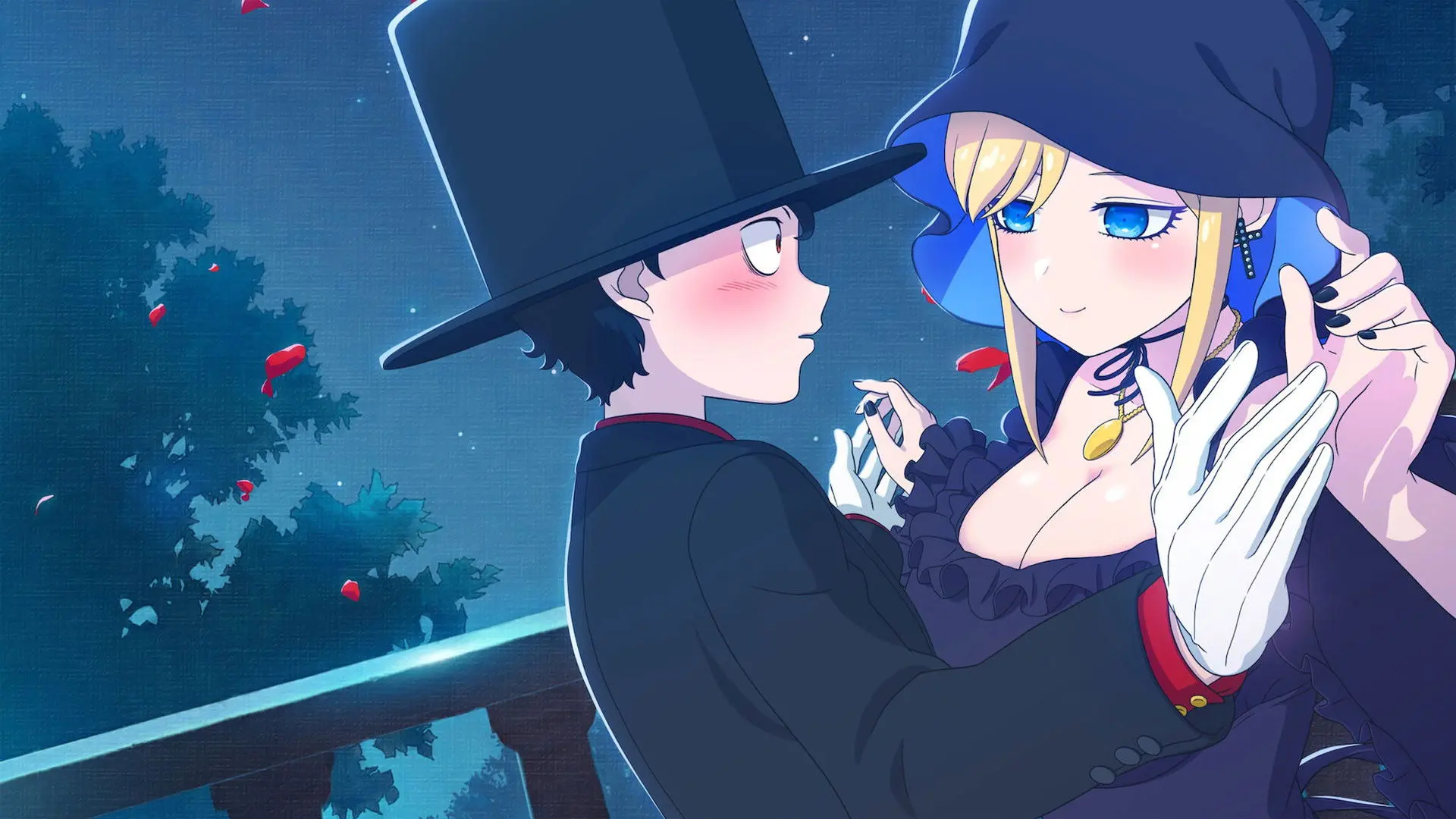 The Duke of Death and His Maid backdrop