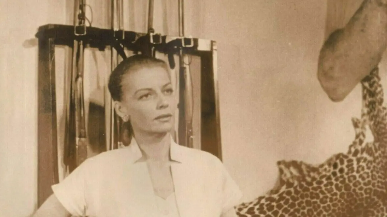 Woman and the Hunter backdrop