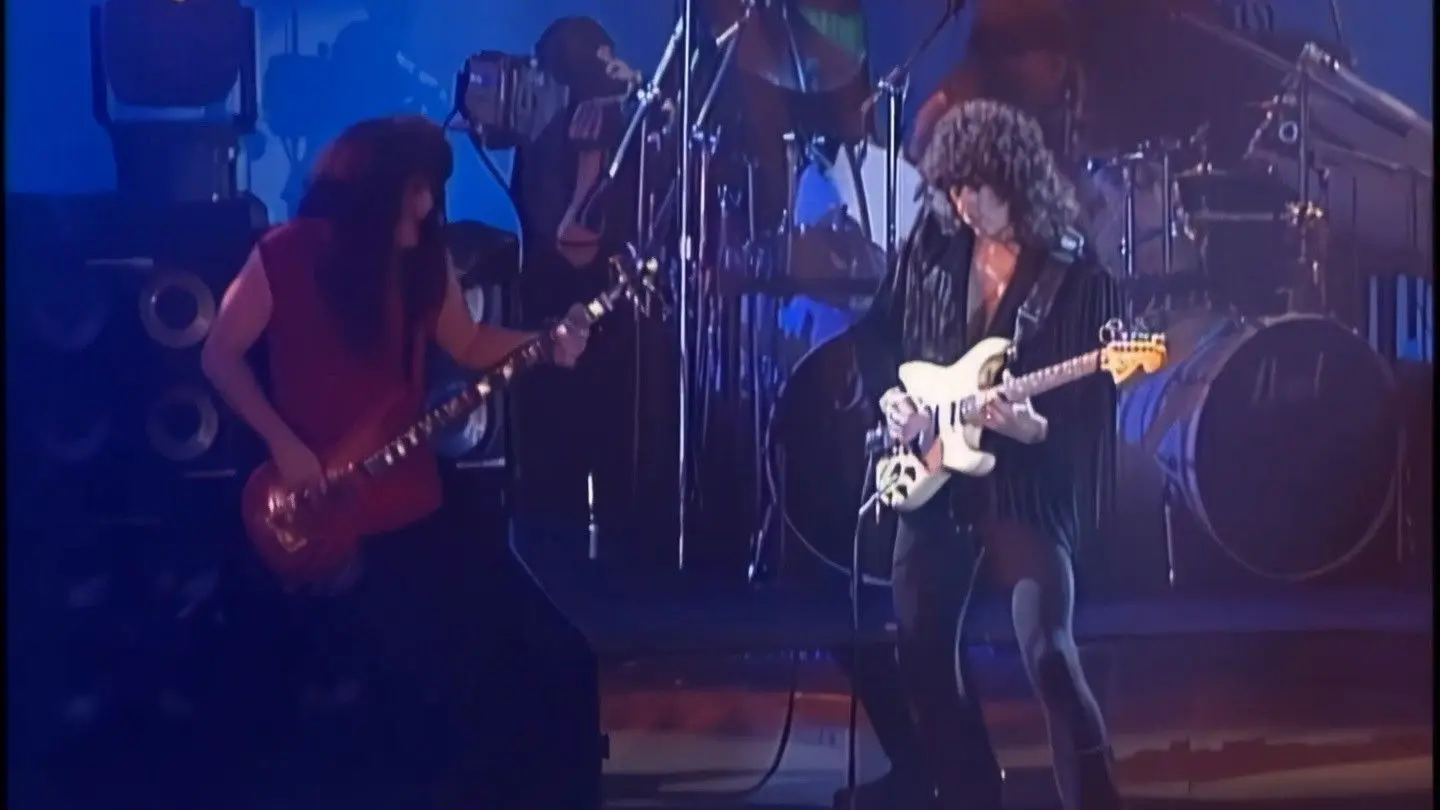 Rainbow: Black Masquerade backdrop