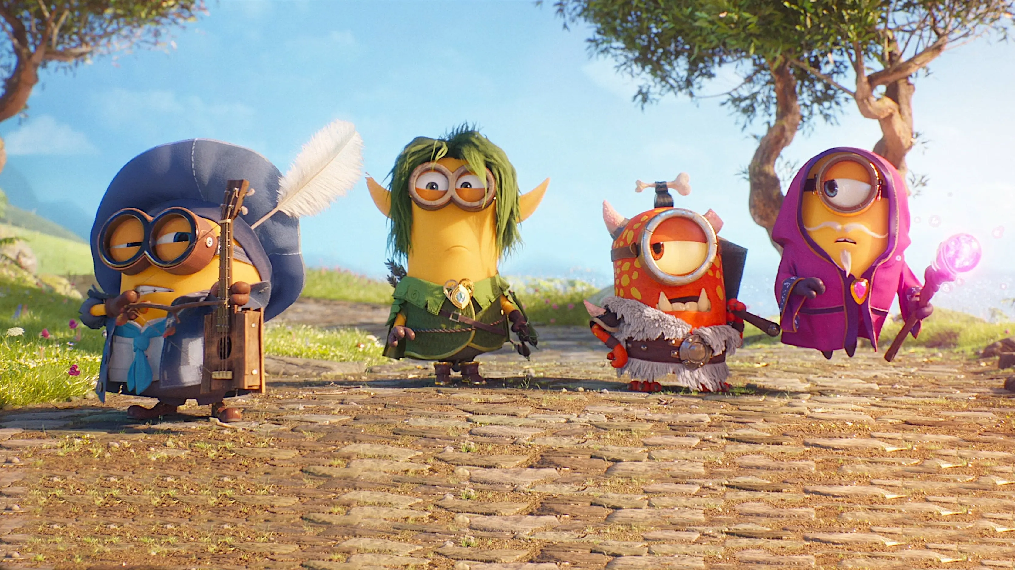 Minions & Monsters backdrop