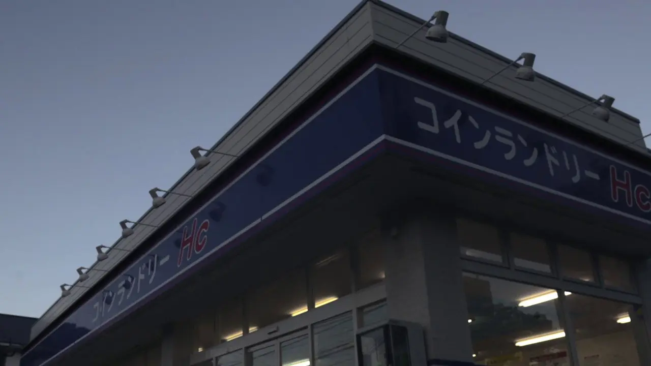 Coin Laundry backdrop