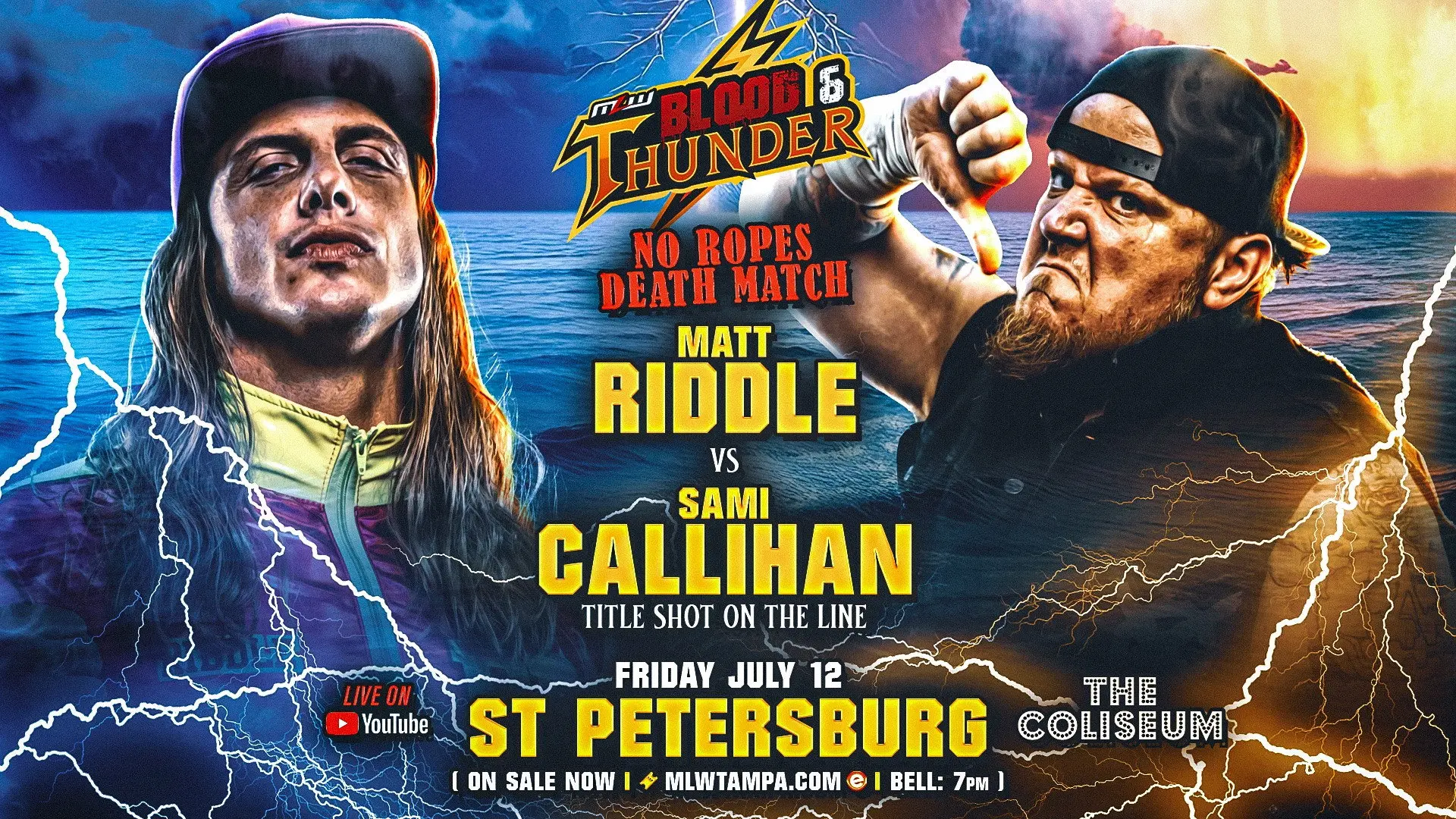 MLW Blood & Thunder backdrop