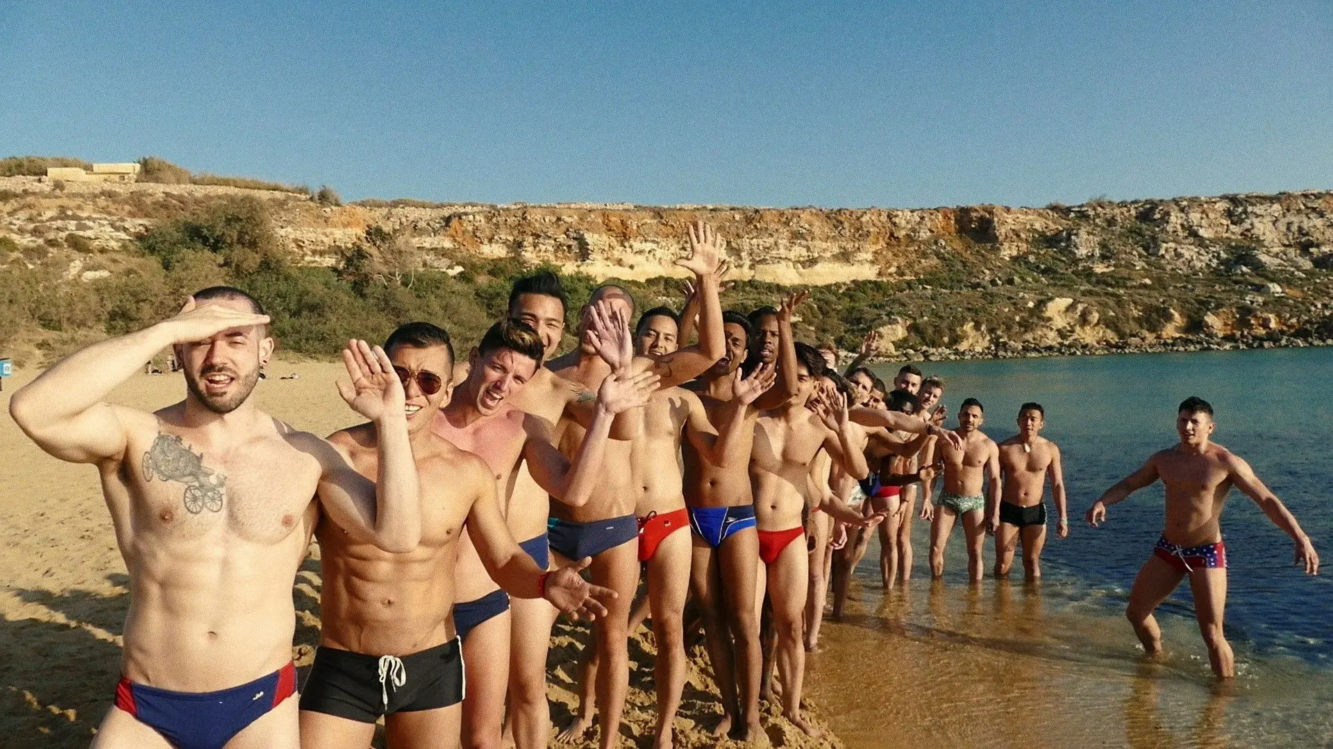 Mr. Gay Syria backdrop