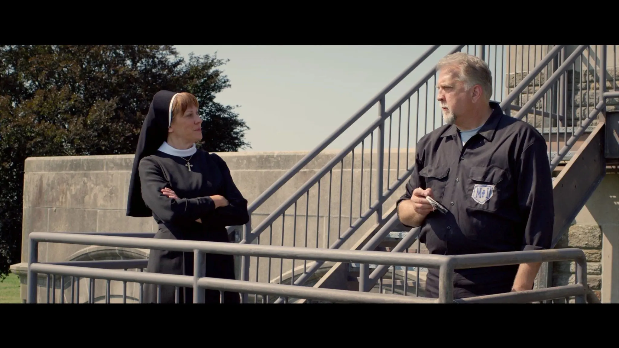 The Hail Mary backdrop