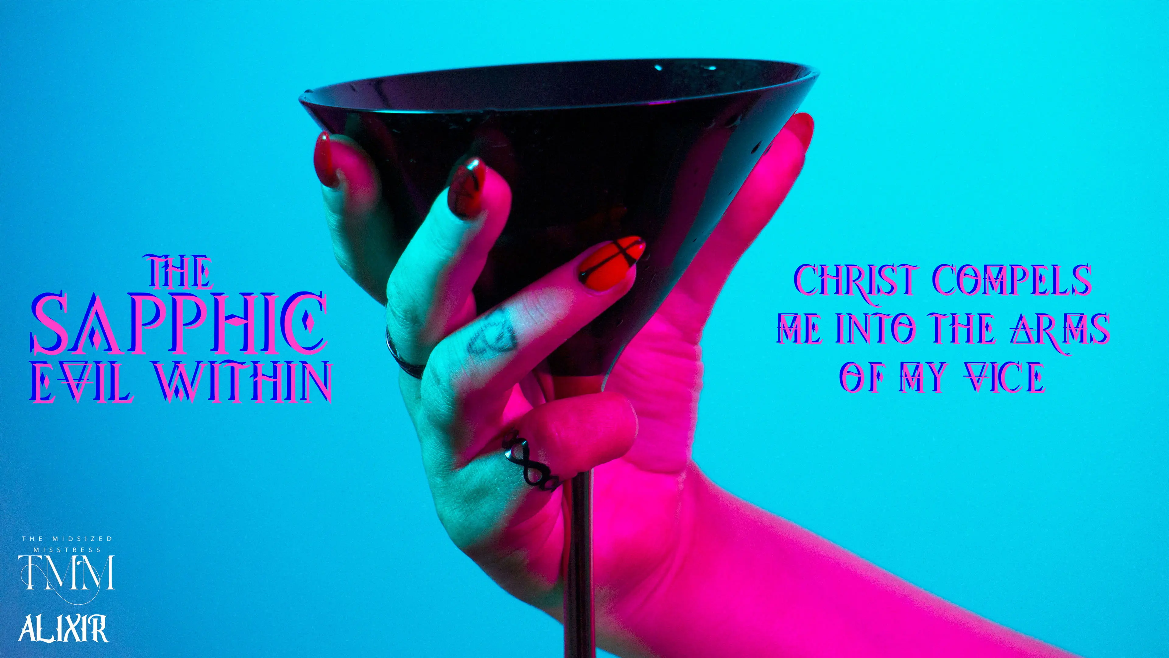 The Sapphic Evil Within backdrop