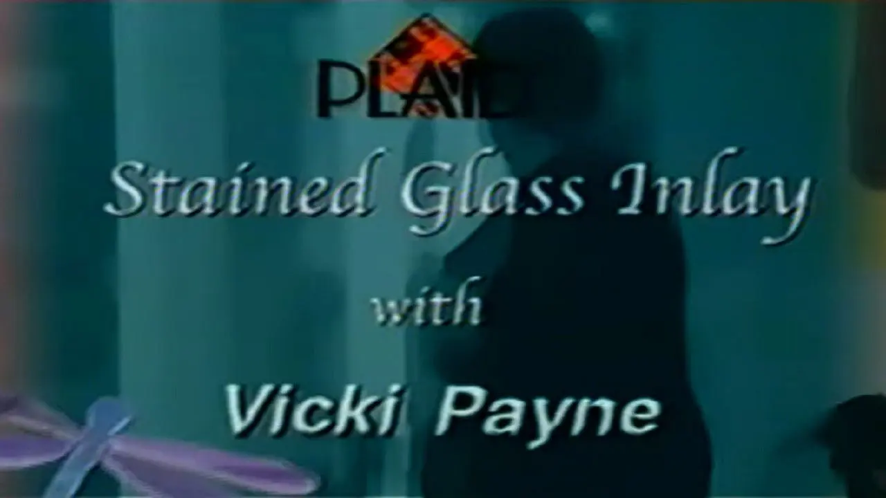 Stained Glass Inlay with Vicki Payne backdrop