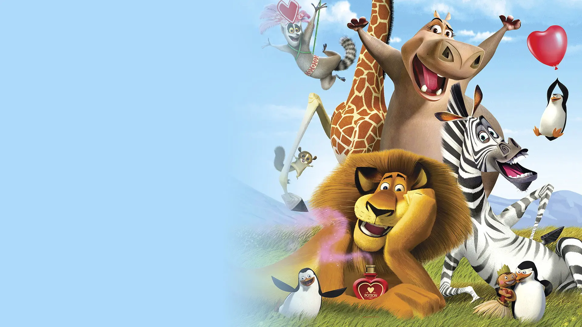Madly Madagascar backdrop