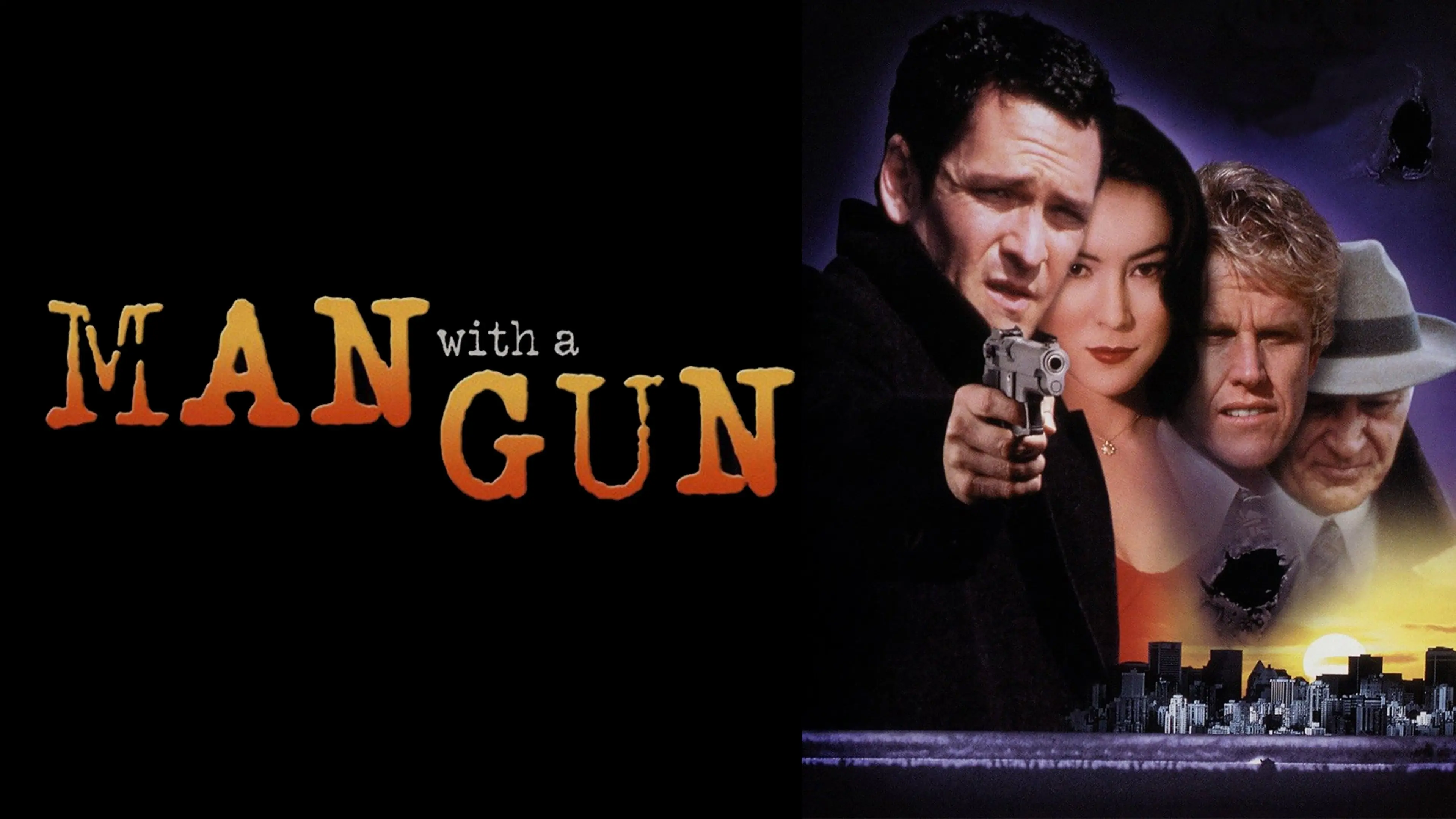Man with a Gun backdrop
