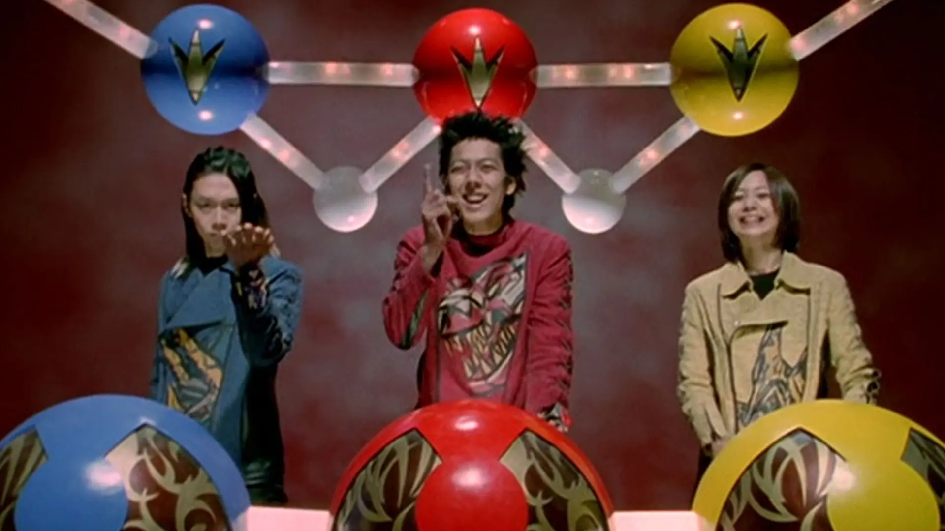 Bakuryuu Sentai Abaranger Super Video: All Bakuryuu Roaring Laughter Battle backdrop