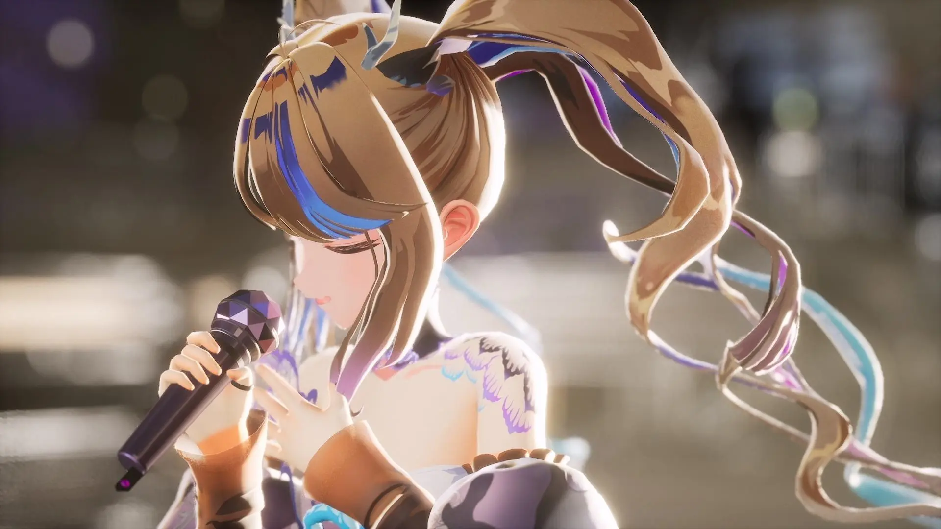 Airi Kanna 1st solo Concert - [KANNA] backdrop