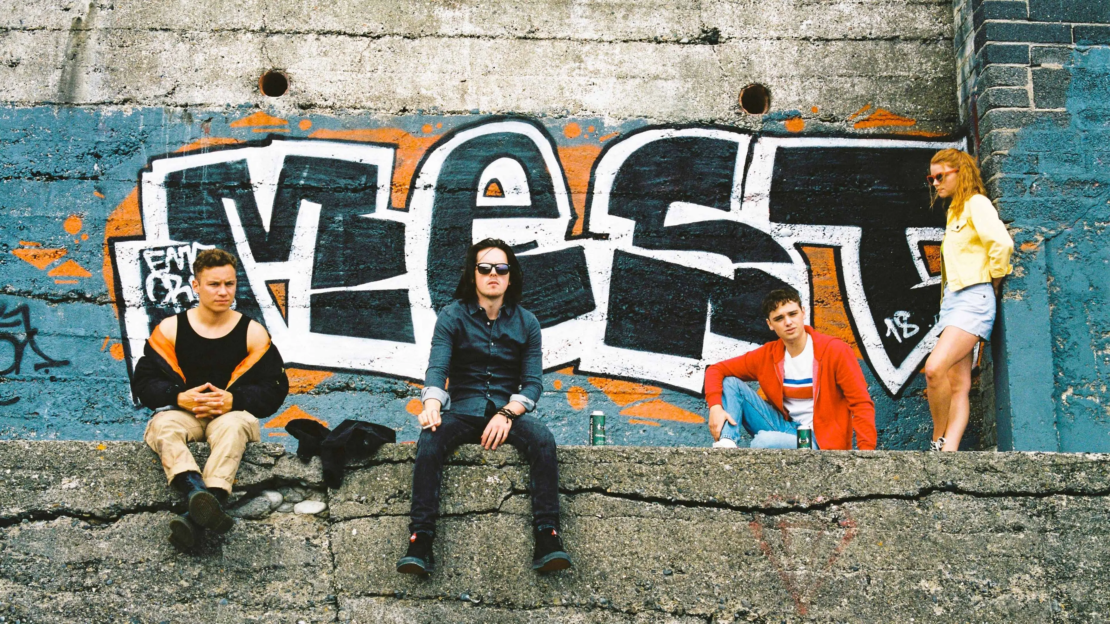 Here Are the Young Men backdrop