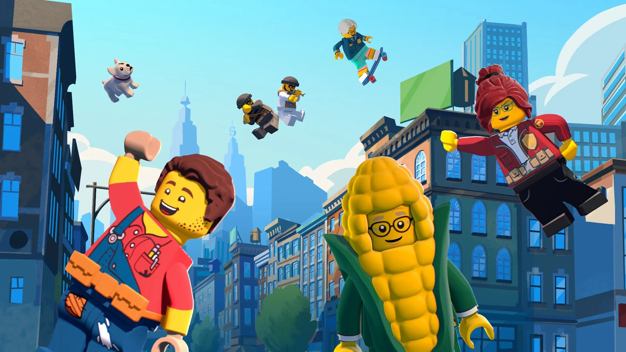 LEGO City Adventures backdrop
