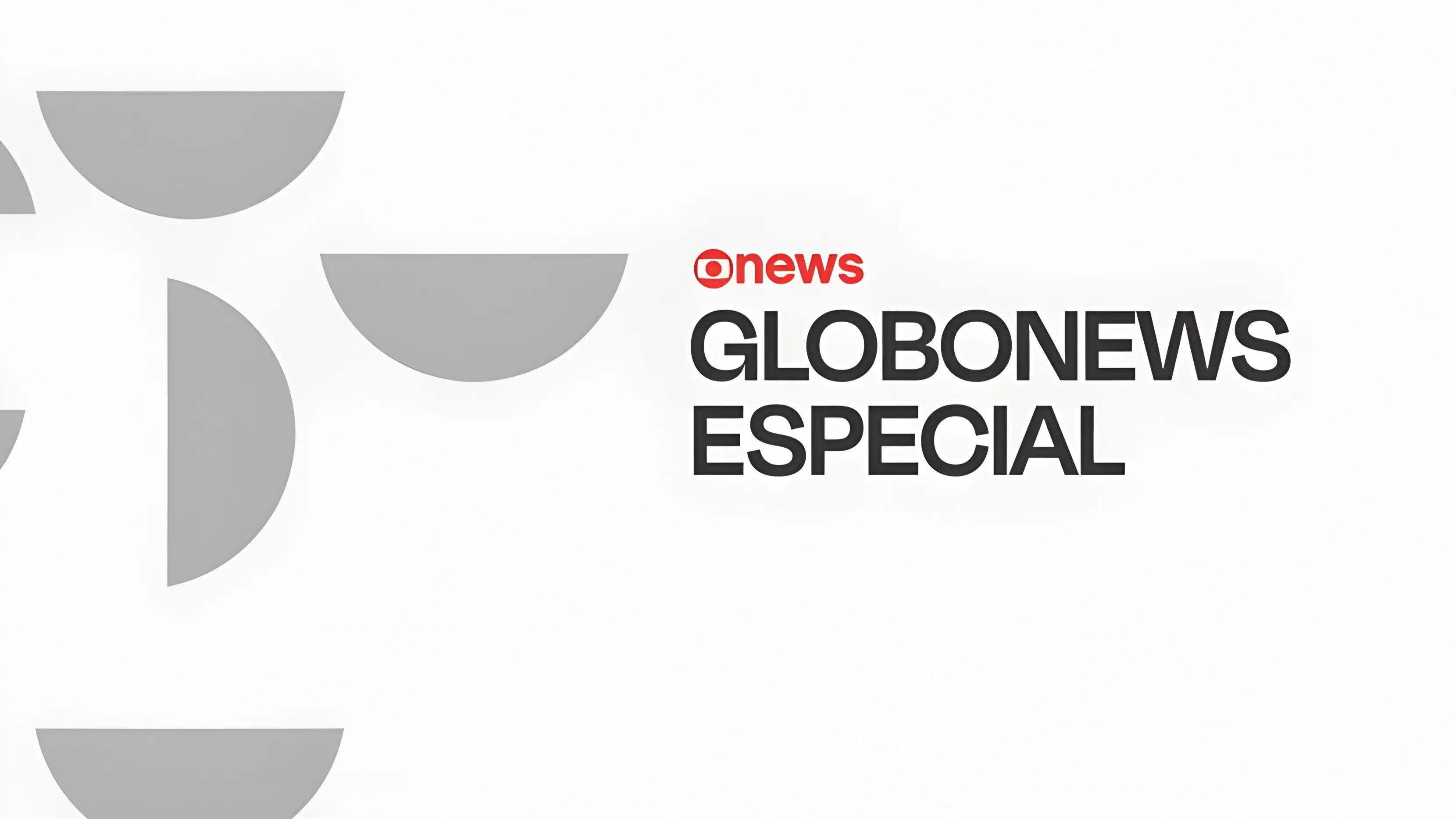 GloboNews Especial backdrop