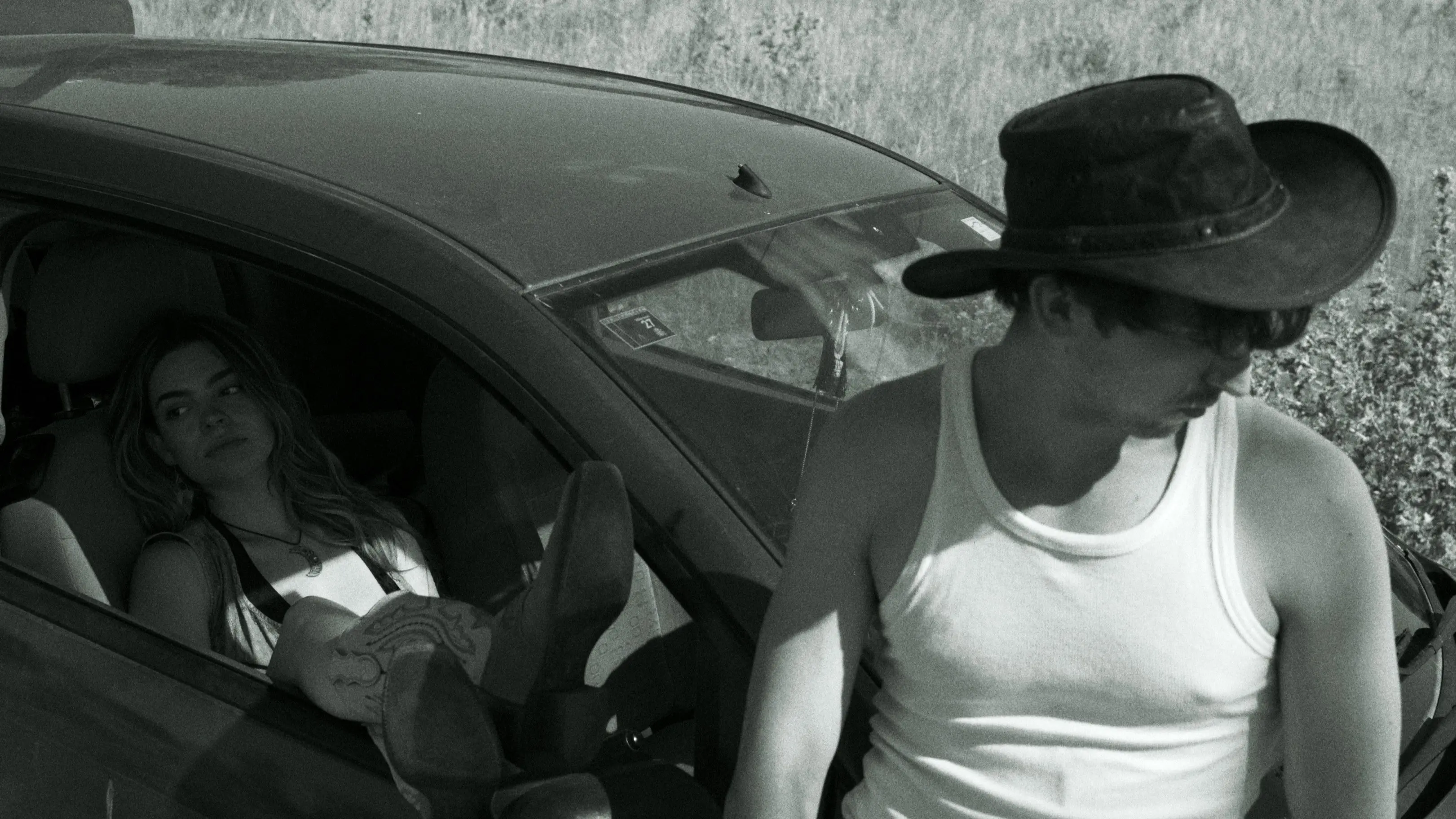Cowboy de Ojitos Tristes backdrop