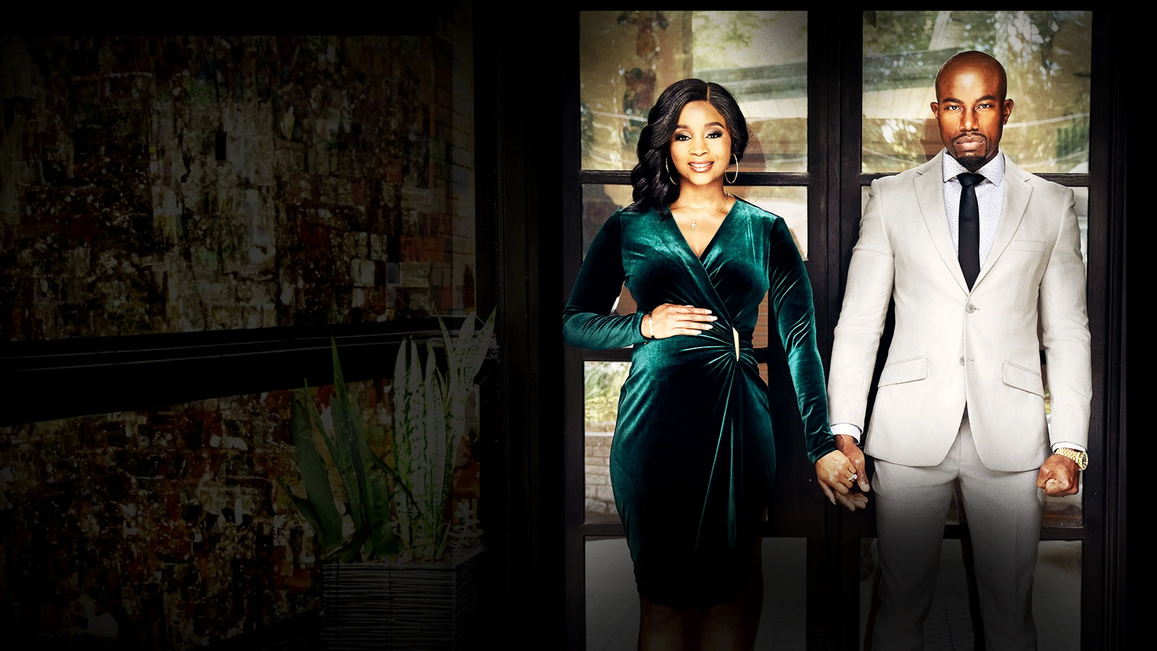 First Comes Love, Then Comes Murder backdrop