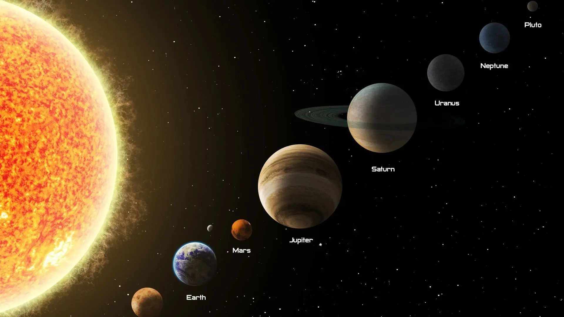 The Planets backdrop