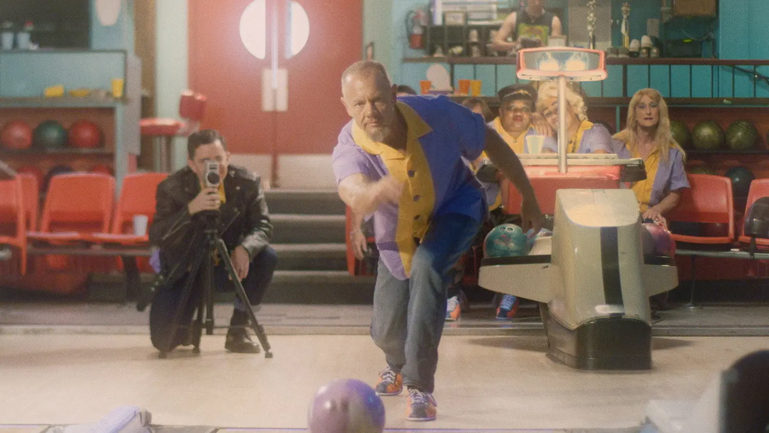 Death and Bowling backdrop