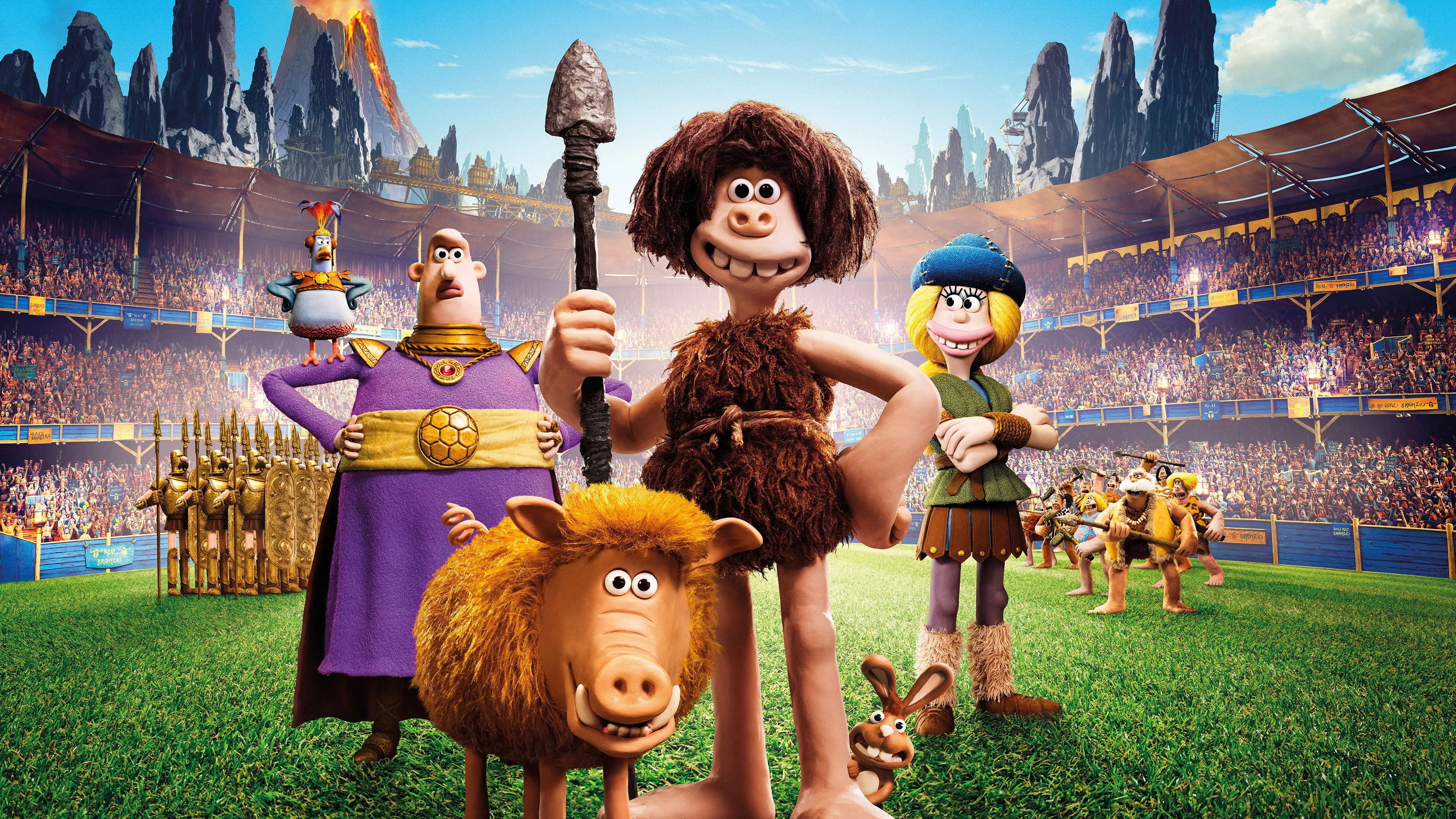 Early Man backdrop