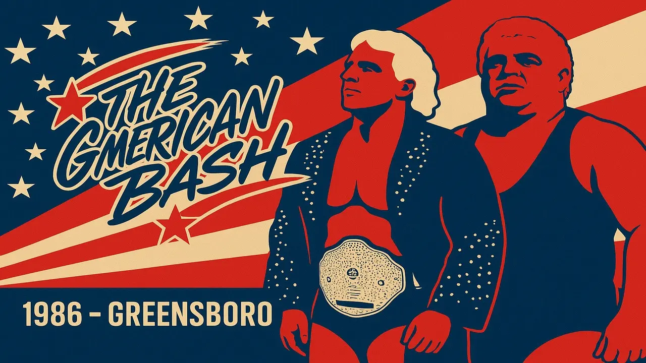 NWA The Great American Bash '86 Tour: Greensboro backdrop