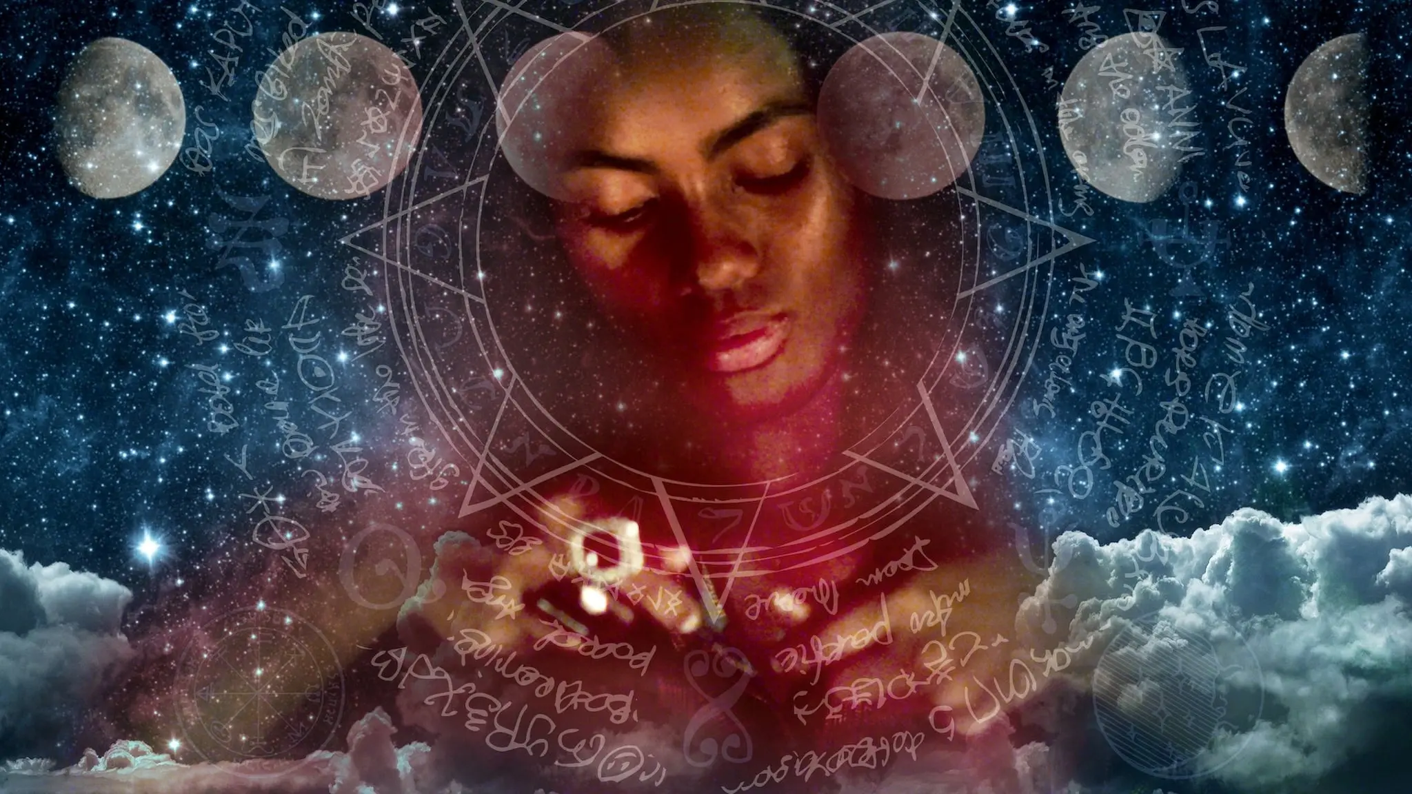 Always a Witch backdrop