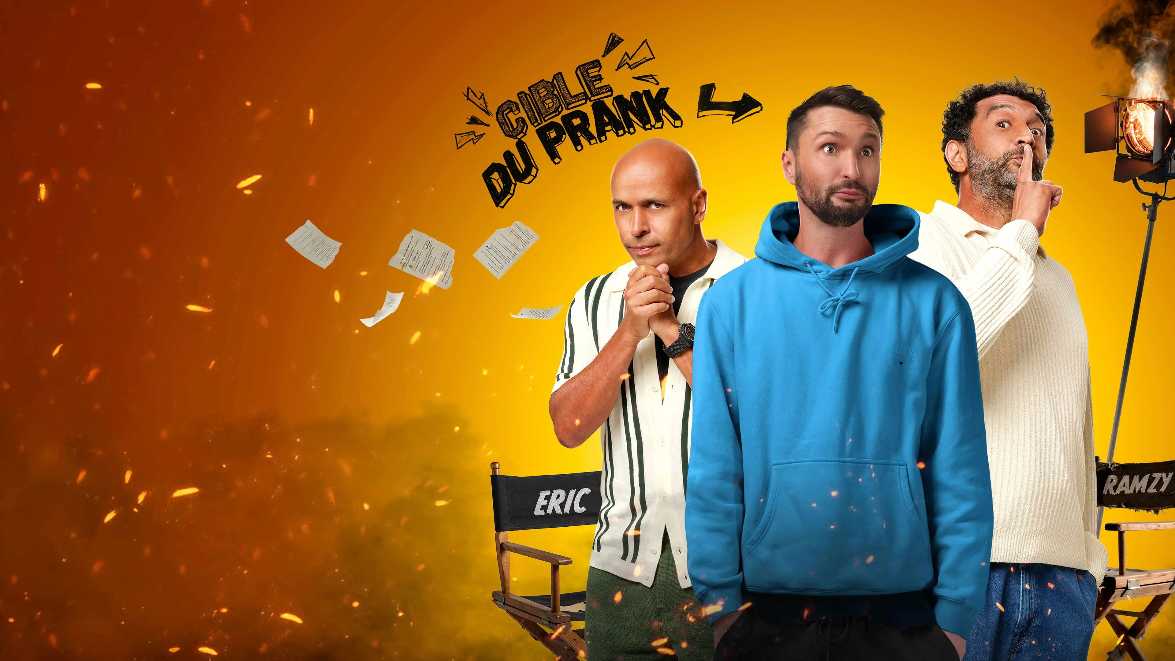 Tout simplement fan backdrop