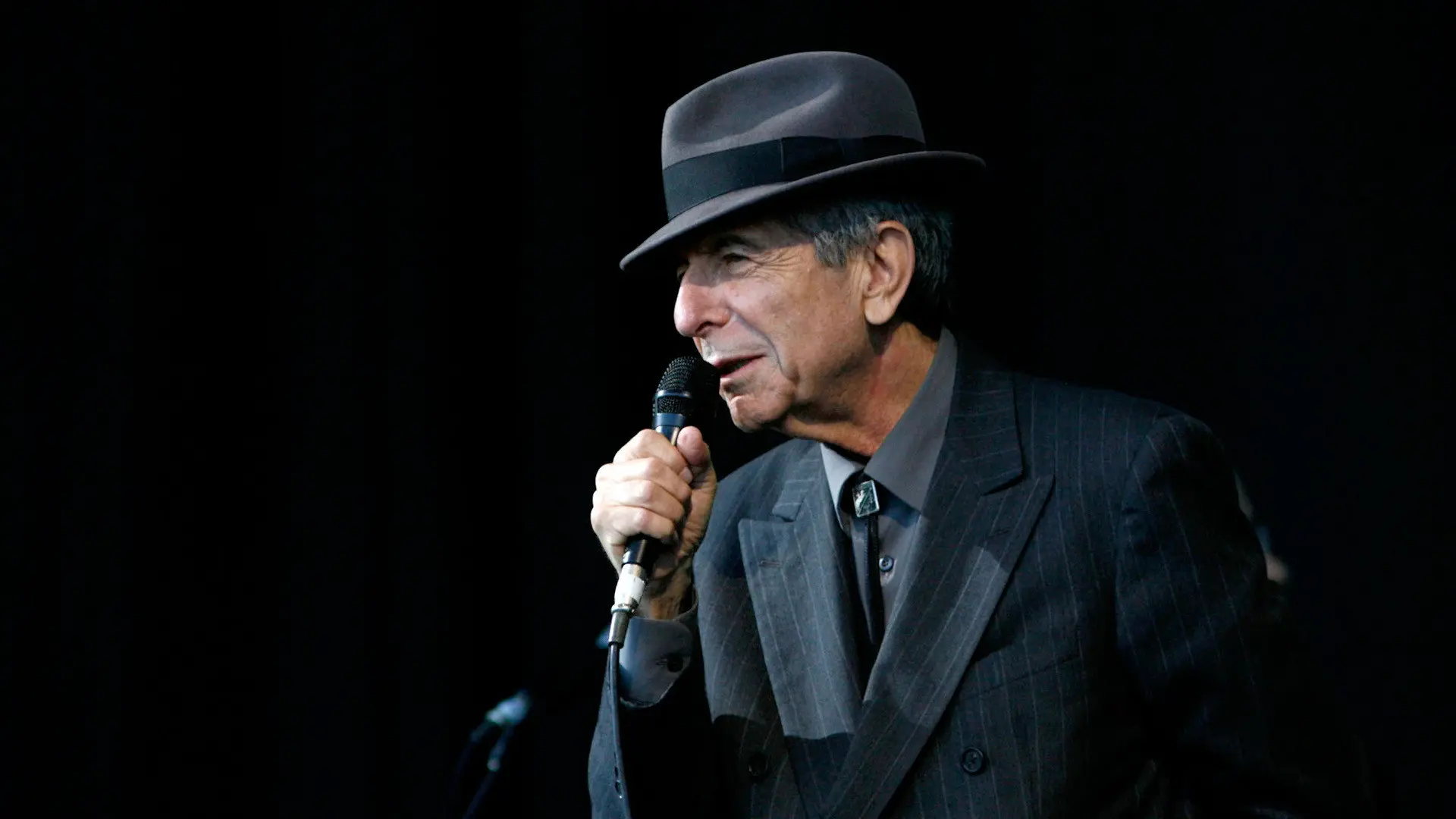 Leonard Cohen: Live in London backdrop