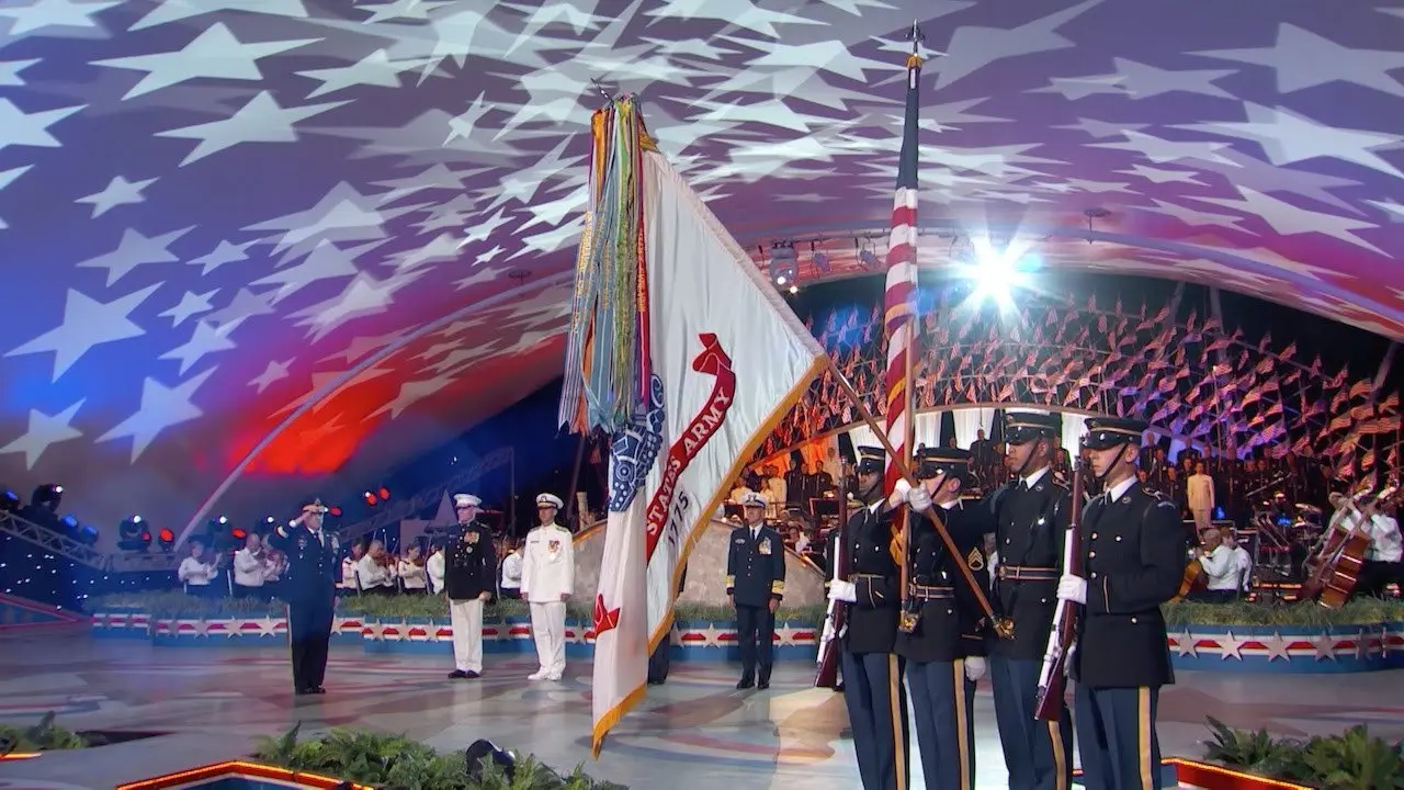 National Memorial Day Concert backdrop