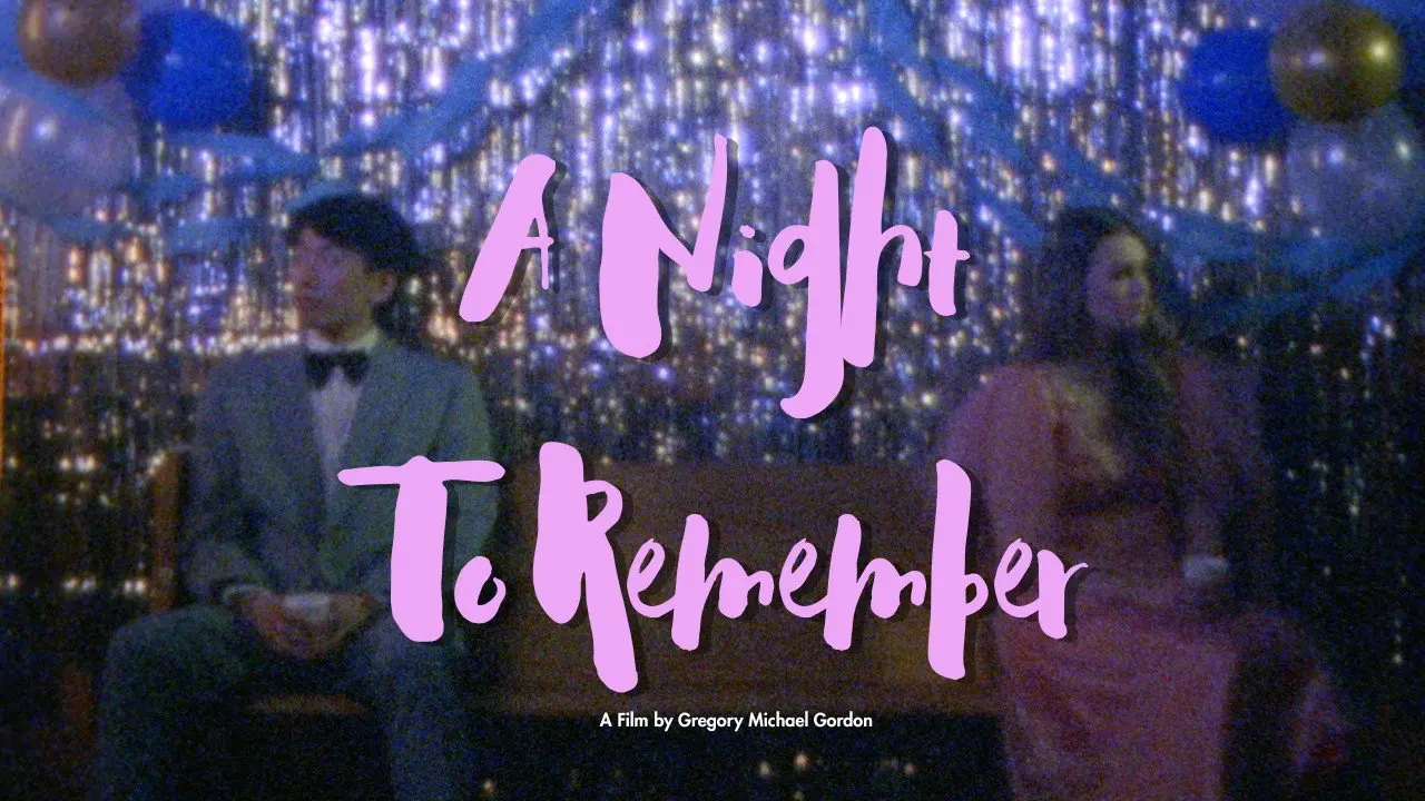 A Night to Remember backdrop