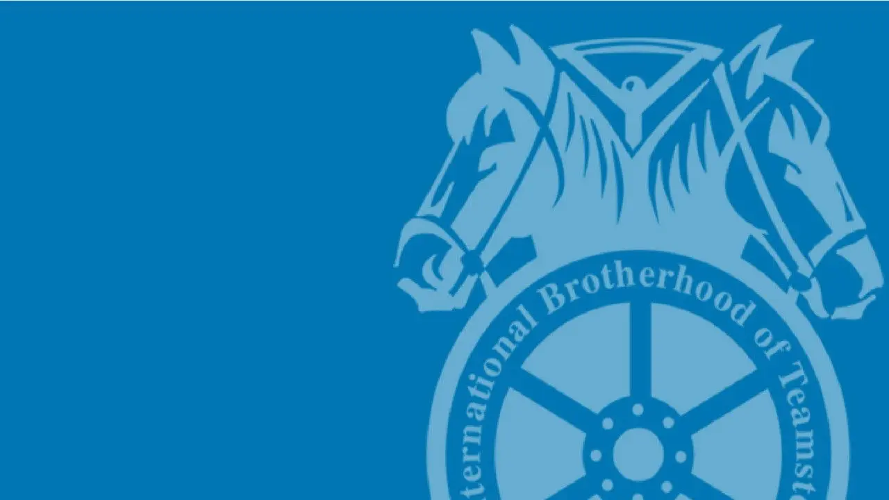 The International Brotherhood of Teamsters; A union's story backdrop